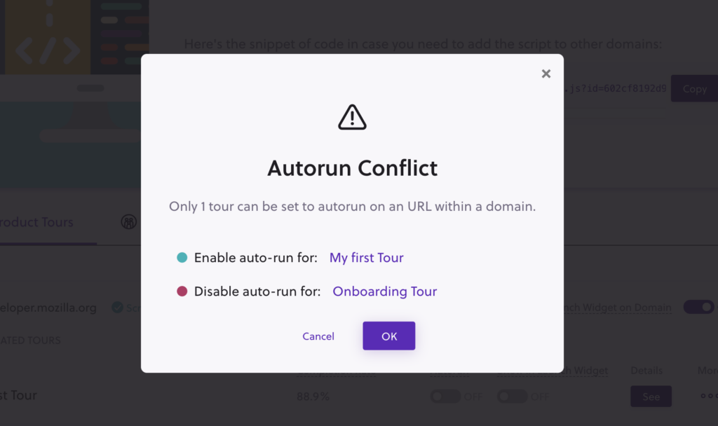 autorun conflict