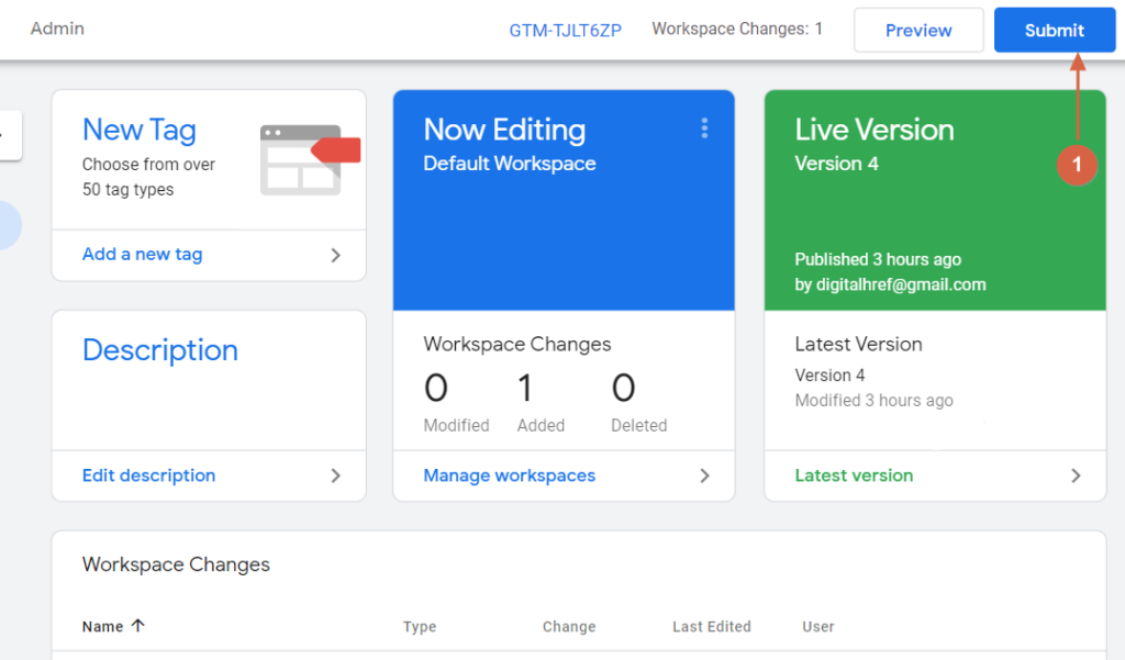 Installing the script with Google Tag Manager 6 gtm step6 1