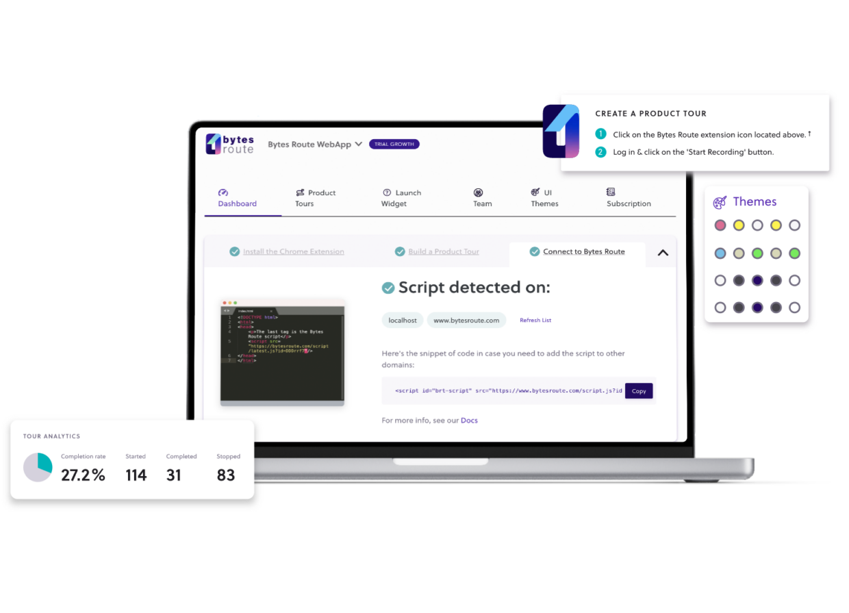 Free Digital Adoption Platform Software - Bytes Route