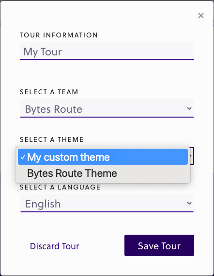 Creating and applying a theme 7 theme choose