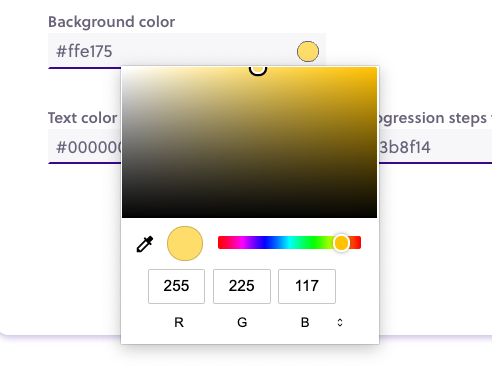 themes color rgb