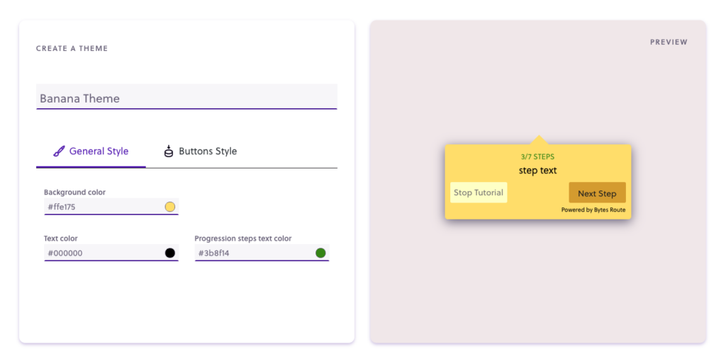Creating and applying a theme 2 themes creation general
